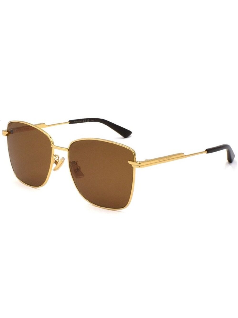 NEW BOTTEGA VENETA SUNGLASSES WOMEN GOLD BV1237S 002